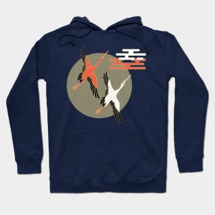 Japanese Crane Hoodie